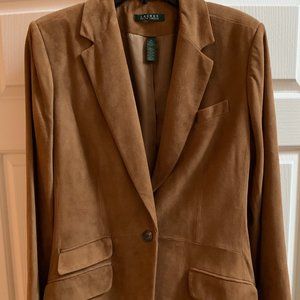 Ralph Lauren Suede Blazer